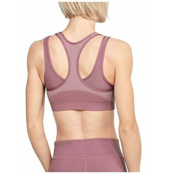 Under Armour 1344326 662 Womens Size S Pink New Vanish Seamless Mid Sports Bra - Picture 2 of 4